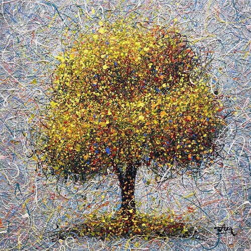 Passion Unleashed by Nadiia Antoniuk, Painting for Sale on Select