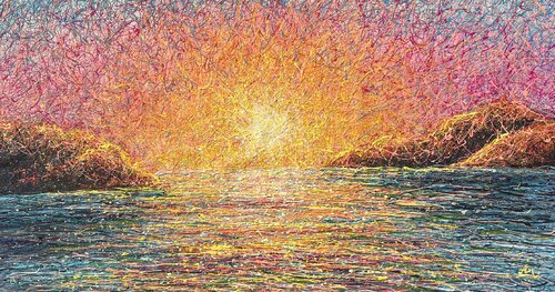 Before the World Breathes by Nadiia Antoniuk, Painting for Sale on Select