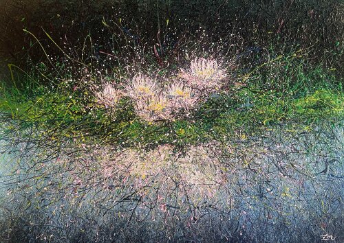 The Dance of Tenderness by Nadiia Antoniuk, Painting for Sale on Select