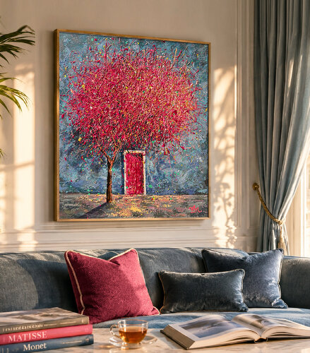 Keeper of the Wind - Ready to Hang von Nadiia Antoniuk, Malerei kaufen auf Select