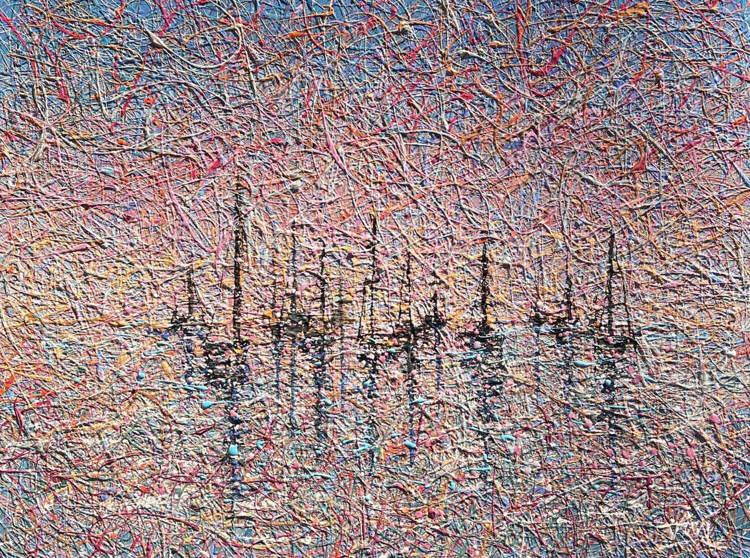 Tender blush Nadiia Antoniuk Original painting for sale