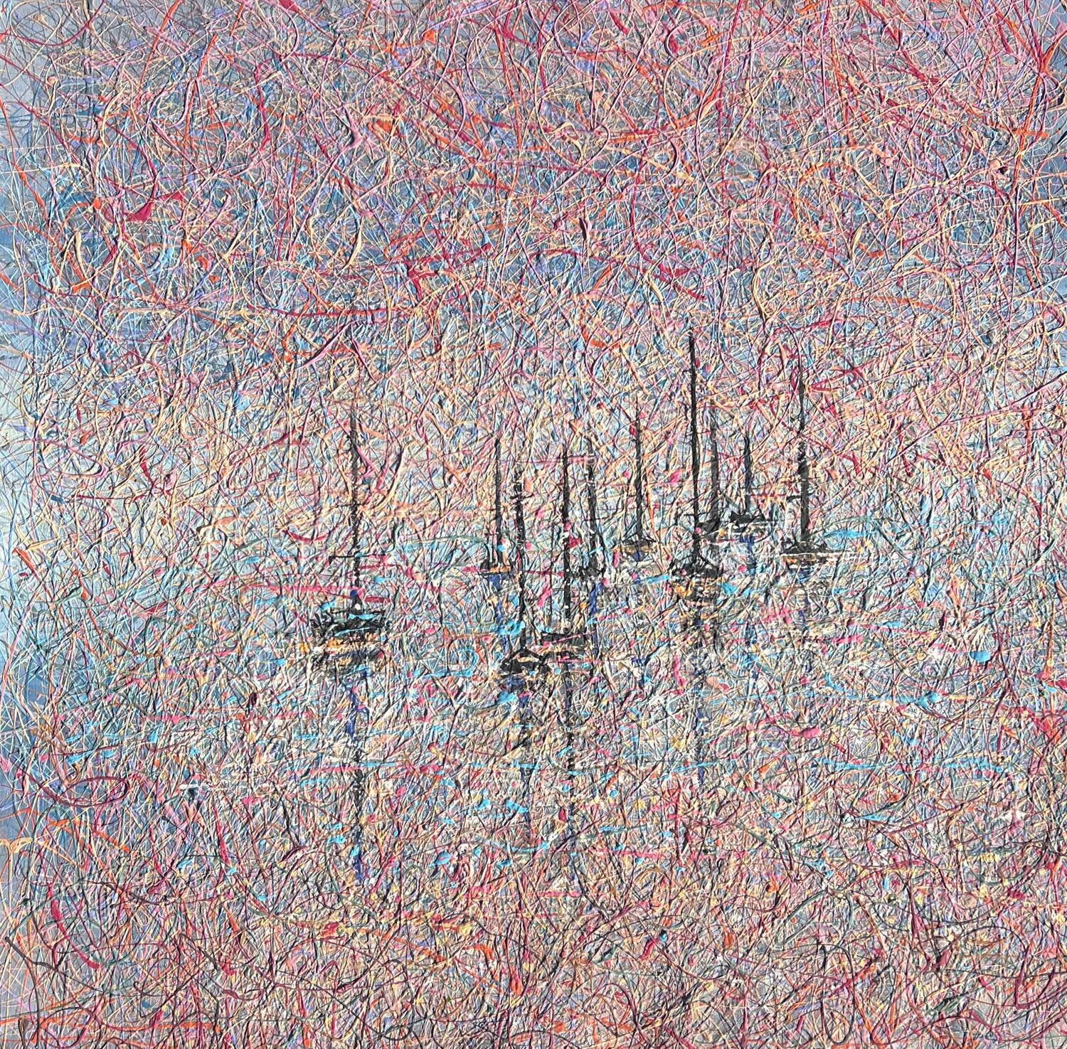 A quiet reminder Nadiia Antoniuk Original painting for sale