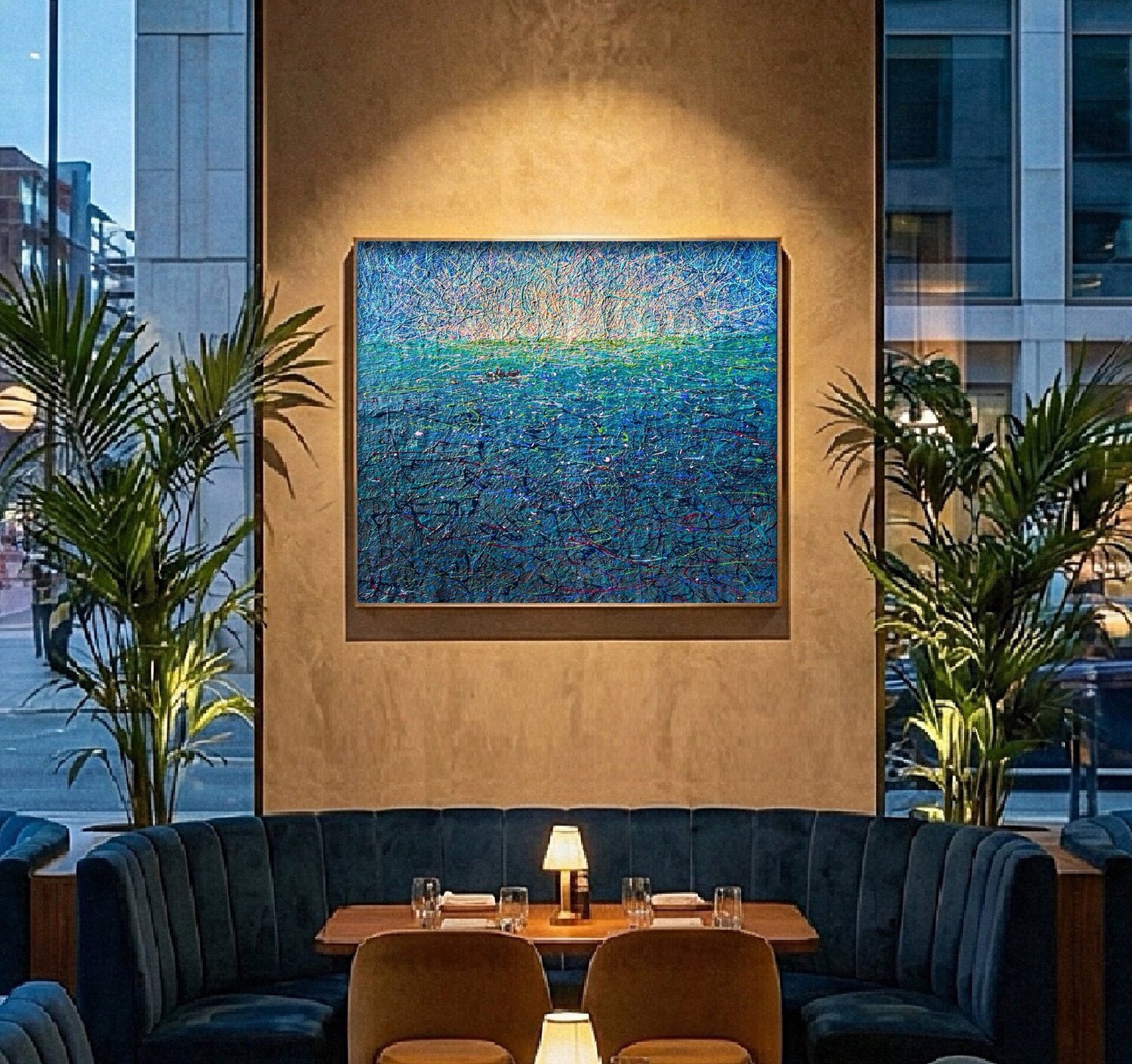 Here, Now, and Enough Nadiia Antoniuk Original painting for sale