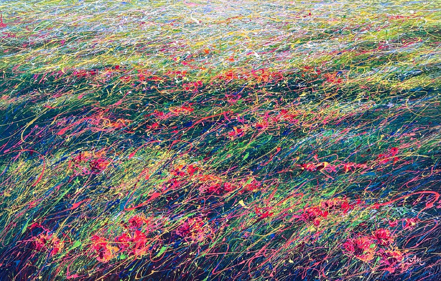 A gentle breeze on your face Nadiia Antoniuk Originalgemälde zu verkaufen