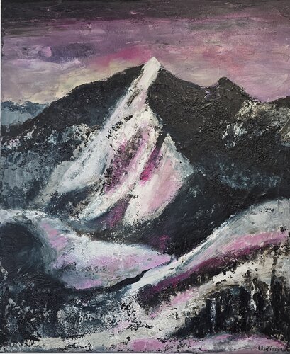 Licht der Dämmerung by Urszula Widzgowska, Painting for Sale on Select