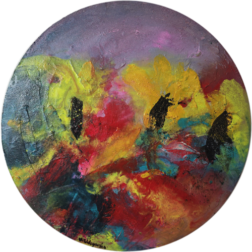 Flamme des Lebens by Urszula Widzgowska, Painting for Sale on Select