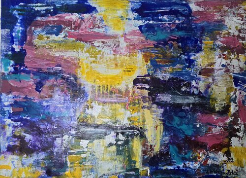Inner Resonance by Urszula Widzgowska, Painting for Sale on Select