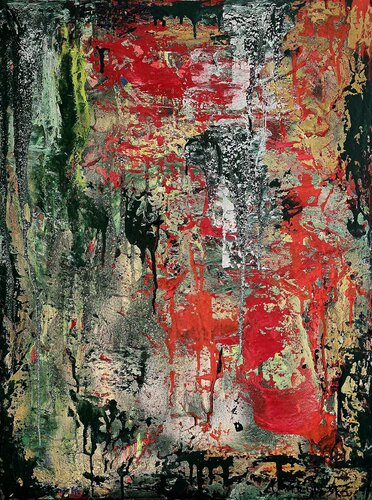 Tectonic Shift by Urszula Widzgowska, Painting for Sale on Select
