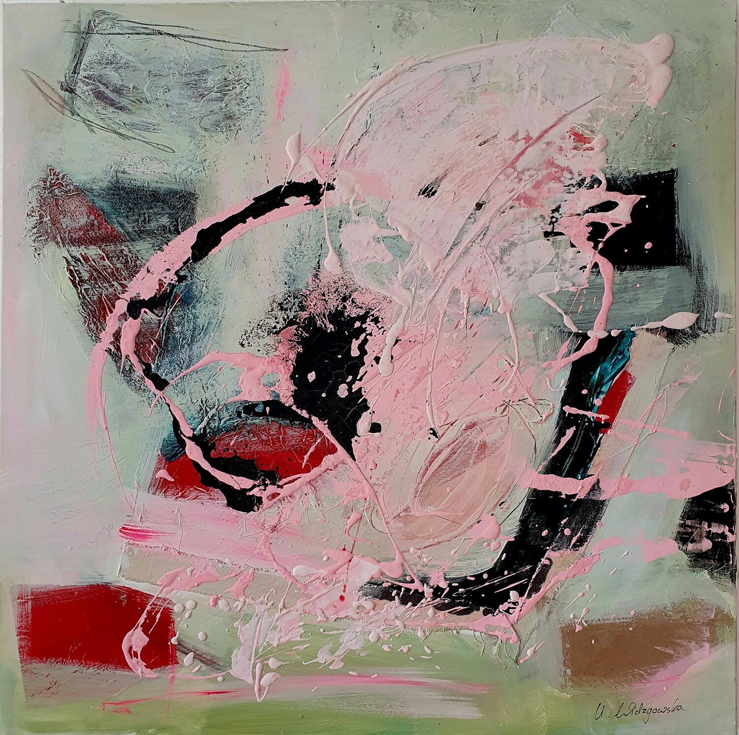 Rausch I Urszula Widzgowska Original painting for sale