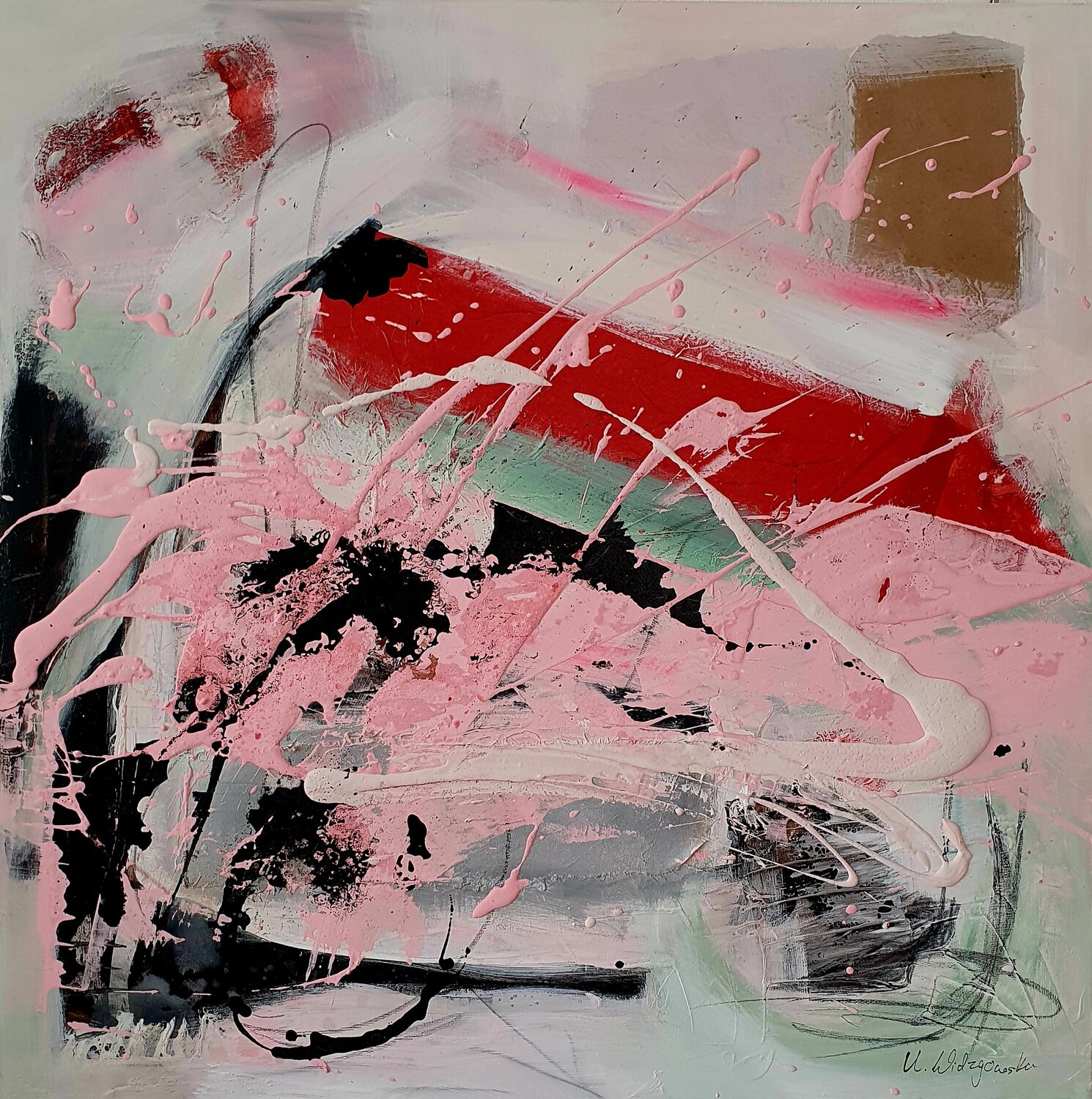 Rausch II Urszula Widzgowska Original painting for sale