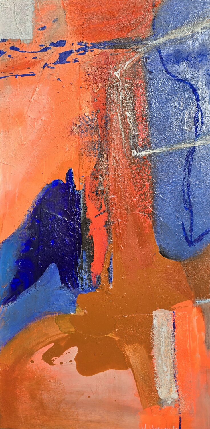 Leuchtende Begegnung Urszula Widzgowska Original painting for sale