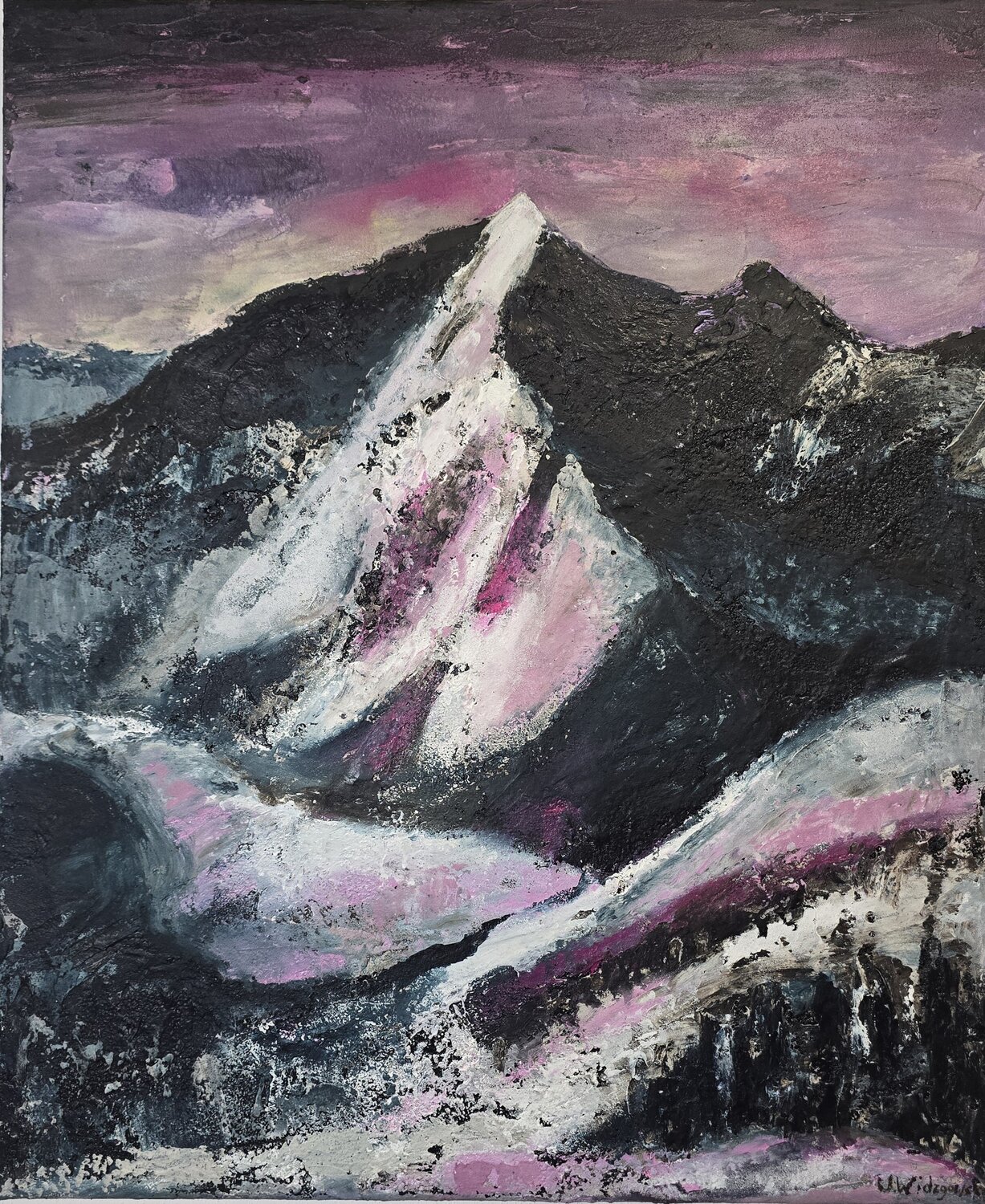 Licht der Dämmerung Urszula Widzgowska Original painting for sale