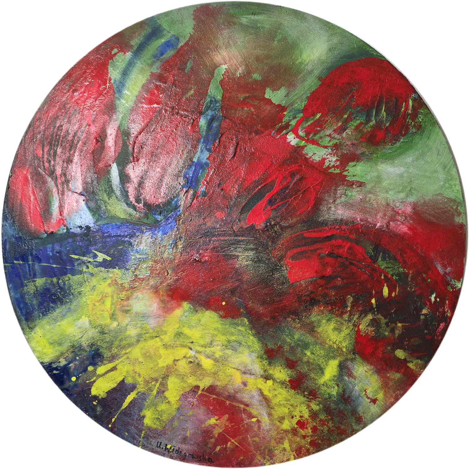 Frühlingsexplosion Urszula Widzgowska Original painting for sale