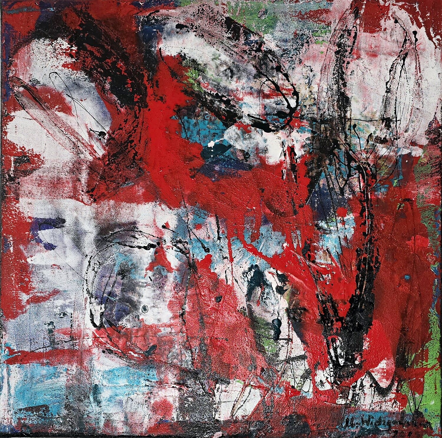 Zwischen Kraft und Stille Urszula Widzgowska Original painting for sale
