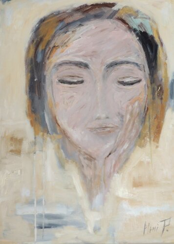 LONELINESS DAY by Eleni Pappa Tsantili, Painting for Sale on Select