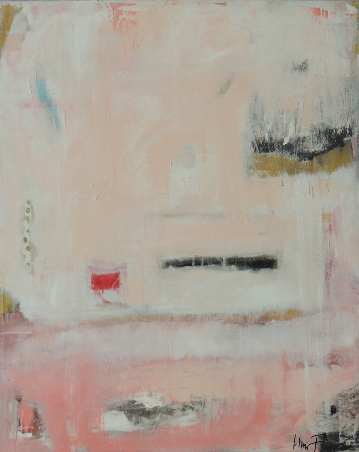 WHATEVER MAKES YOU HAPPY Eleni Pappa Tsantili Original painting for sale