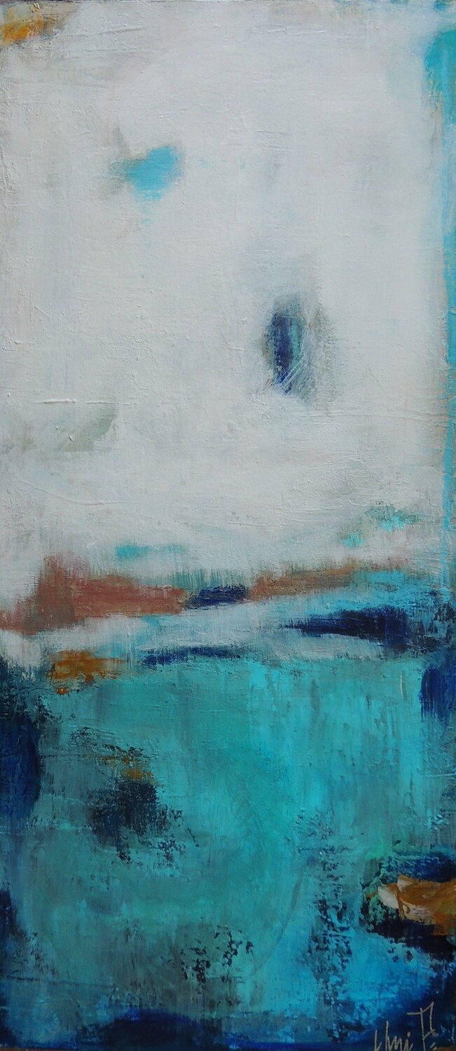 SUMMER DAYS Eleni Pappa Tsantili Original painting for sale