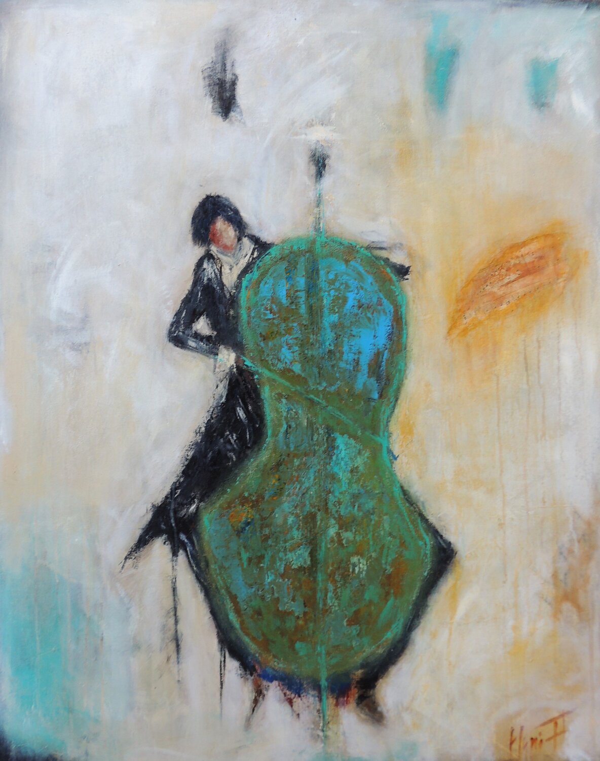 ECLECTIC Eleni Pappa Tsantili Original painting for sale