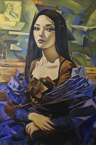 Mona Lisa 2023 by Natalya Gripas, Painting for Sale on Select