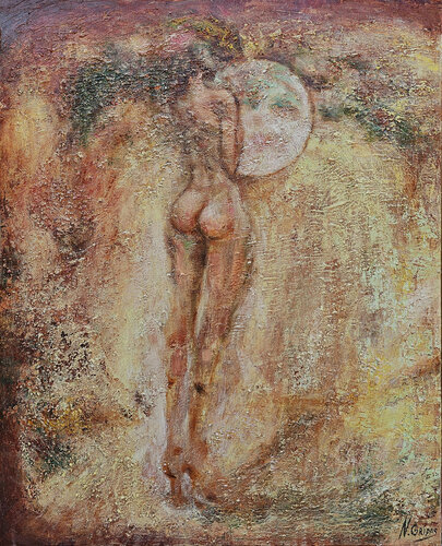 Moon by Natalya Gripas, Painting for Sale on Select