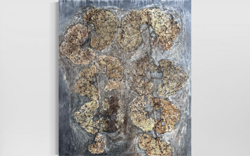When the night falls in time by Leo Klootwijk, Painting for Sale on Select