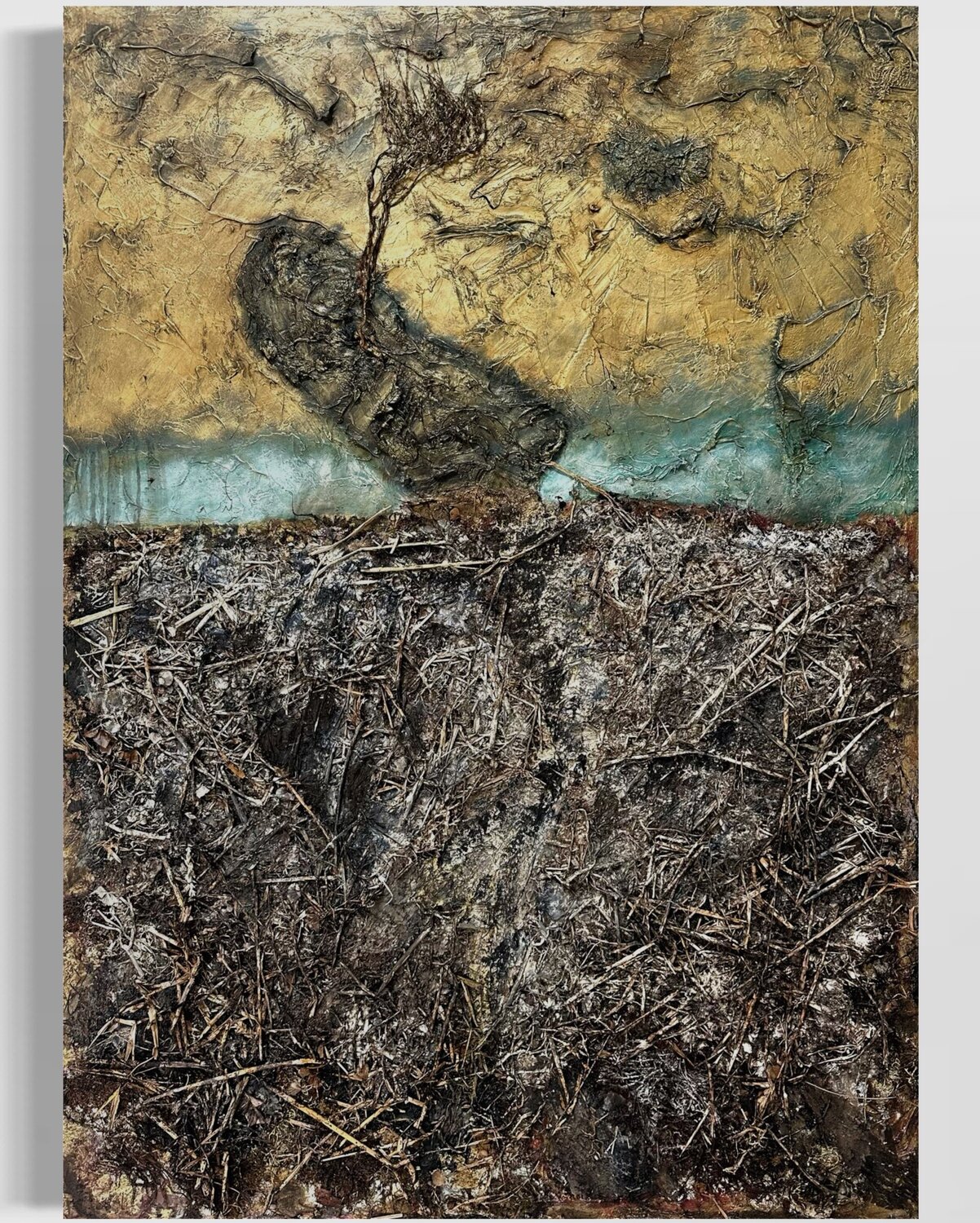 the secret life of trees Leo Klootwijk Original painting for sale