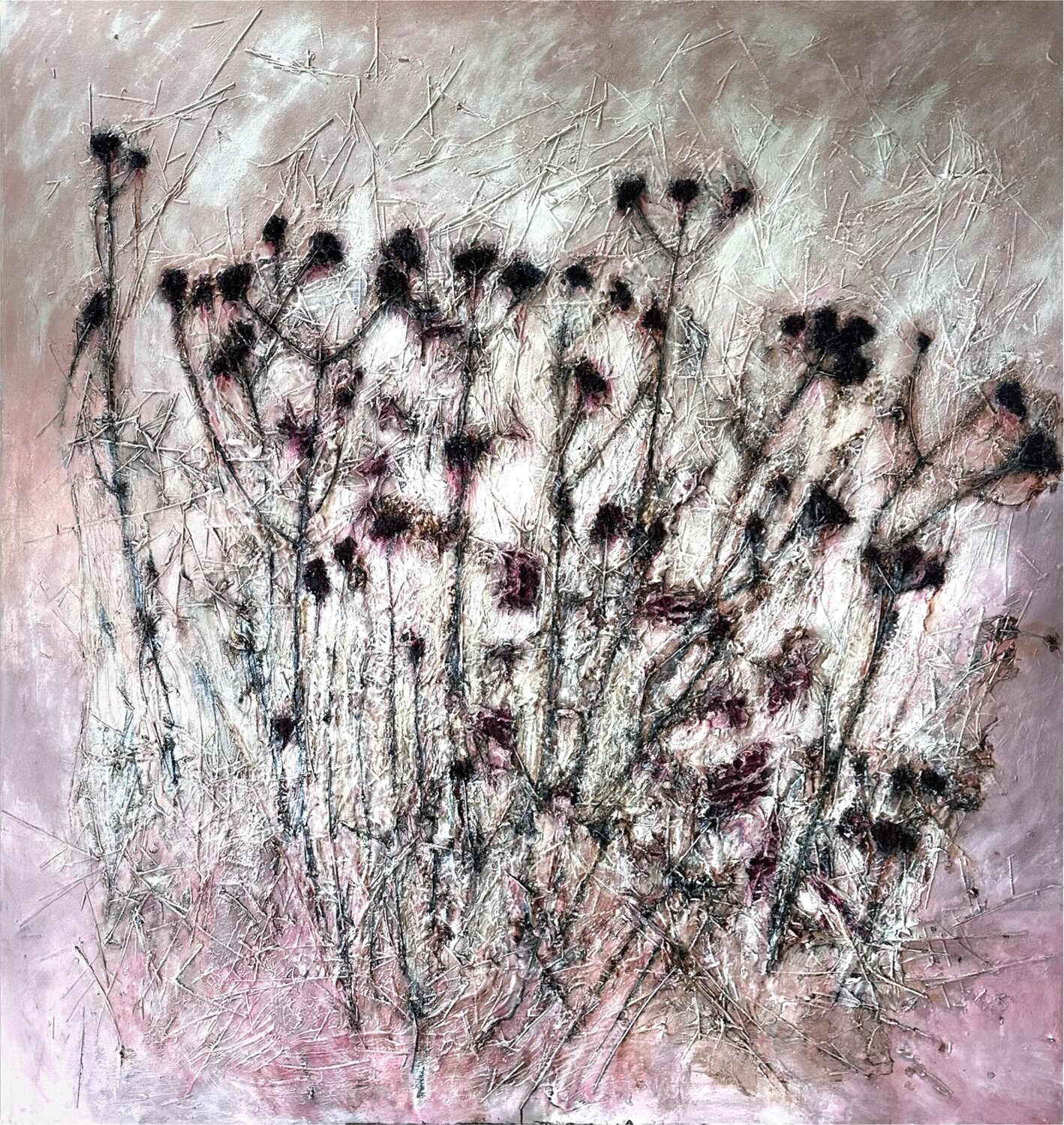 My life in the bush of ghosts Leo Klootwijk Original painting for sale