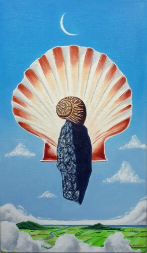 La naissance de Vénus // The birth of Venus by Jean-Pierre Walter, Painting for Sale on Select