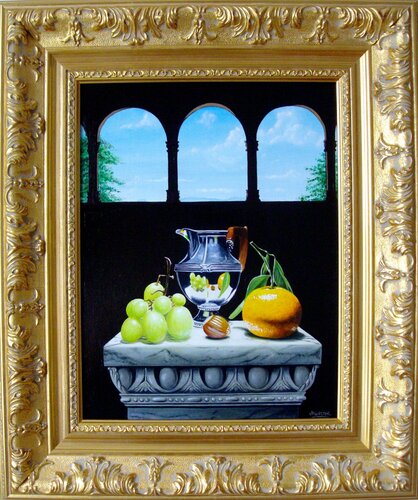 Crémier aux arcades // Cream jug with arches by Jean-Pierre Walter, Painting for Sale on Select