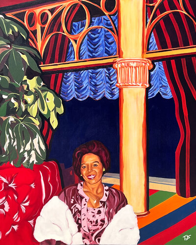 Mrs. Jay by Tony Smith, Painting for Sale on Select