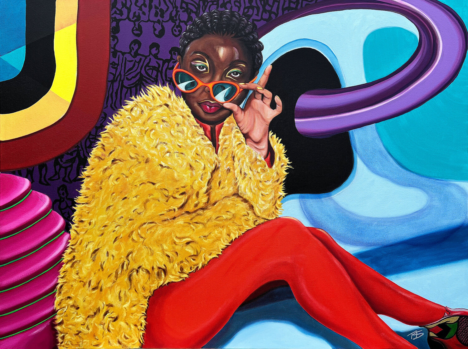 We Got This Tony Smith Original painting for sale