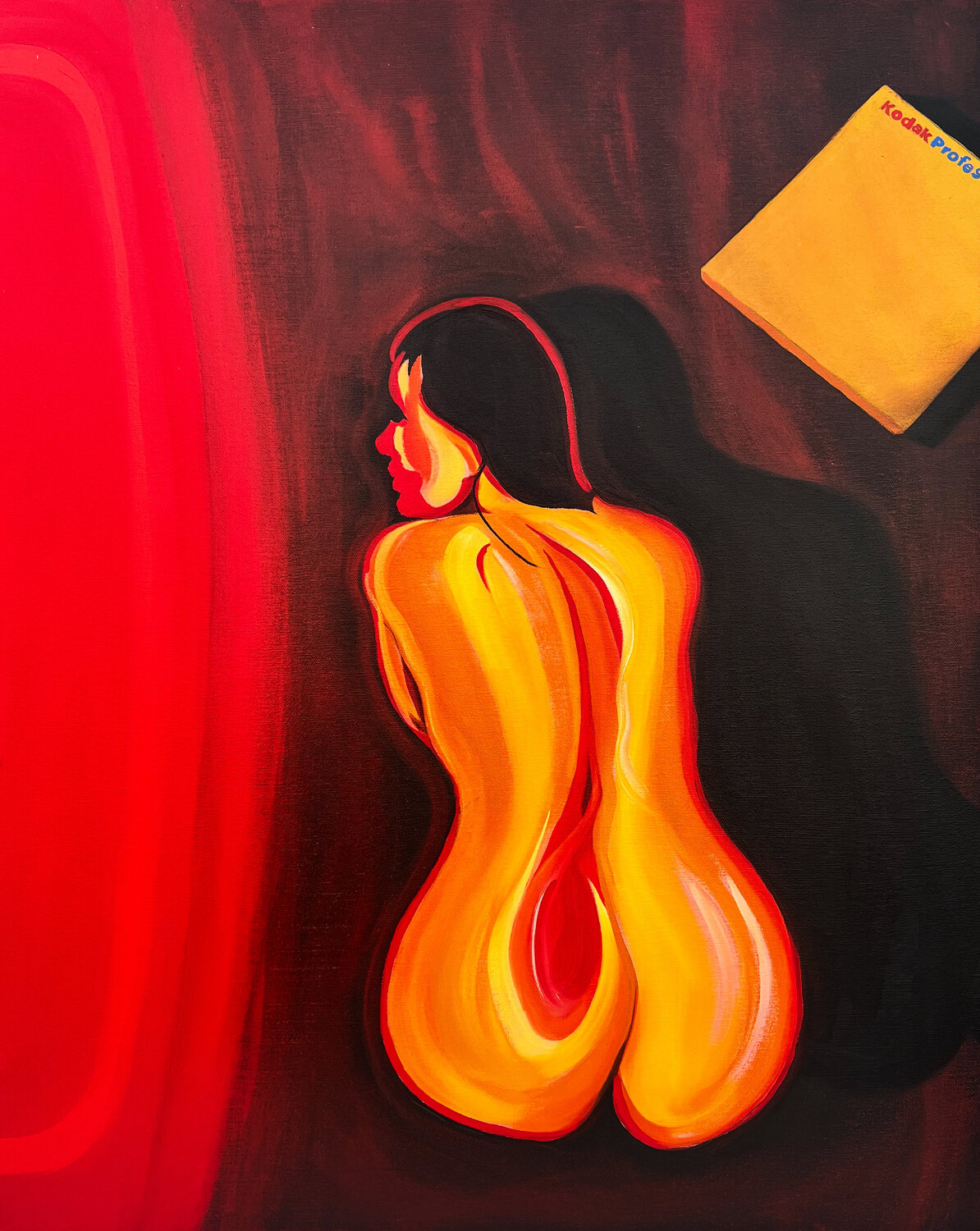 Darkroom Daydream Tony Smith Original painting for sale