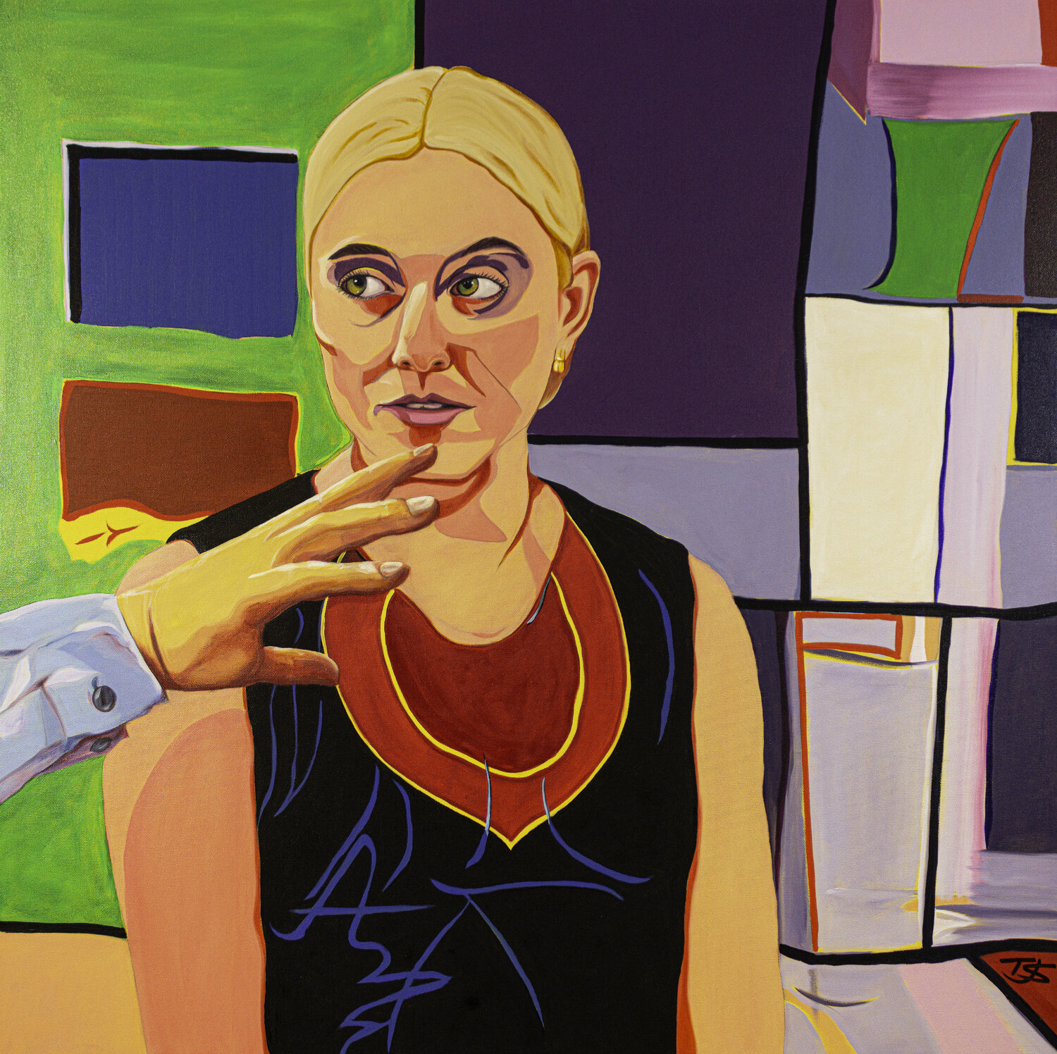 Within Reach Tony Smith Original painting for sale