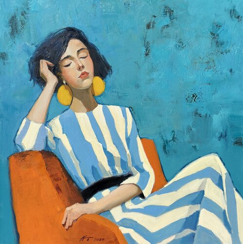 Moment of Stillness by Andrei Belaichuk, Painting for Sale on Select