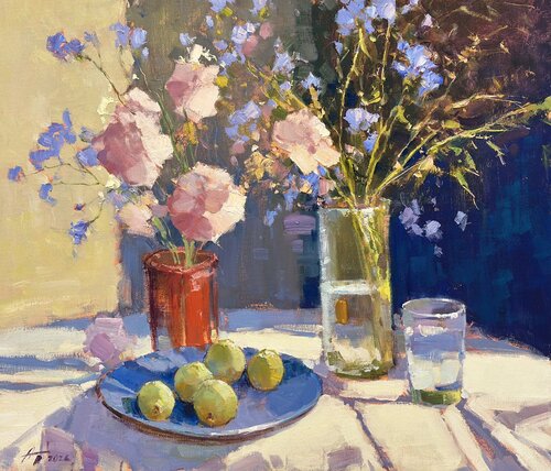 Summer on the Table by Андрей Белайчук, Painting for Sale on Select
