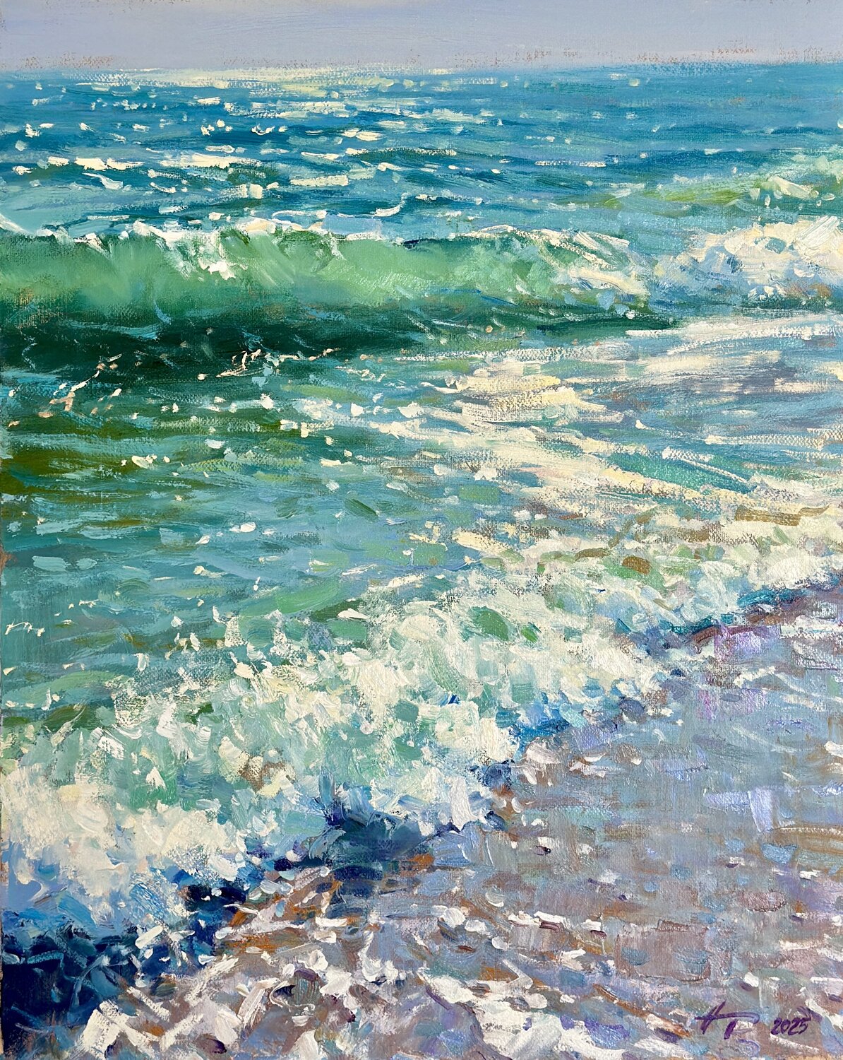 Breath of the Sea Andrei Belaichuk Original painting for sale