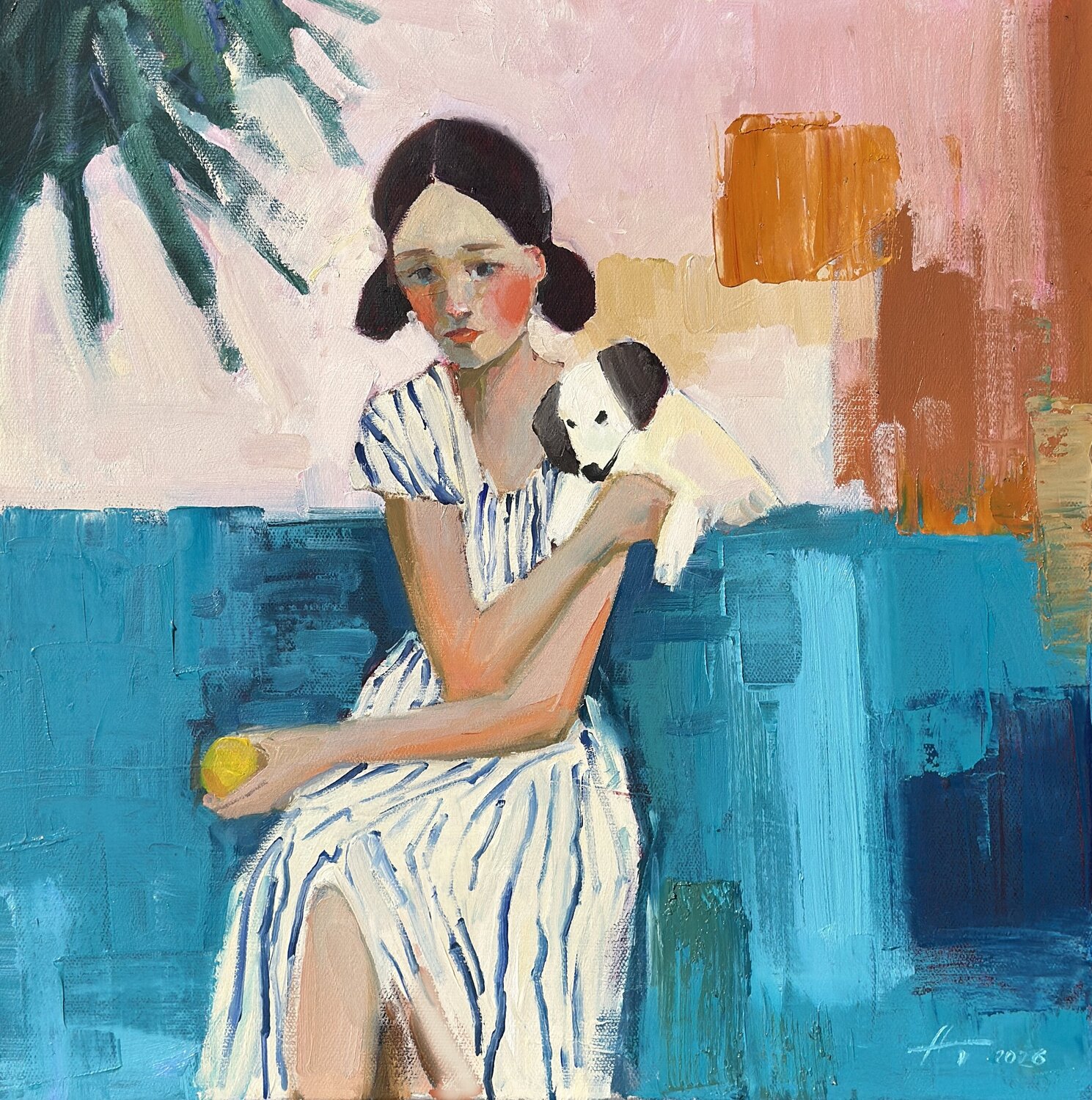A Quiet Companion Andrei Belaichuk Original painting for sale