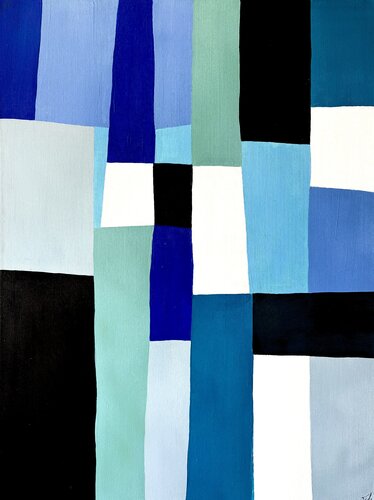 Silencio vertical by David Albert, Painting for Sale on Select