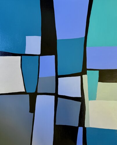 Blue Drift by David Albert, Painting for Sale on Select