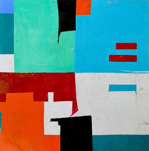 Ordre provisoire by David Albert, Painting for Sale on Select