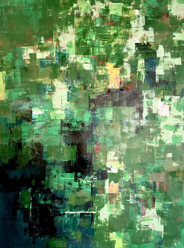 La piscine sans maître by David Albert, Painting for Sale on Select
