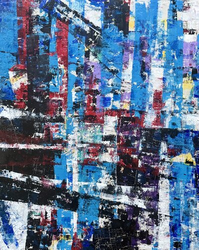 El Raval by David Albert, Painting for Sale on Select