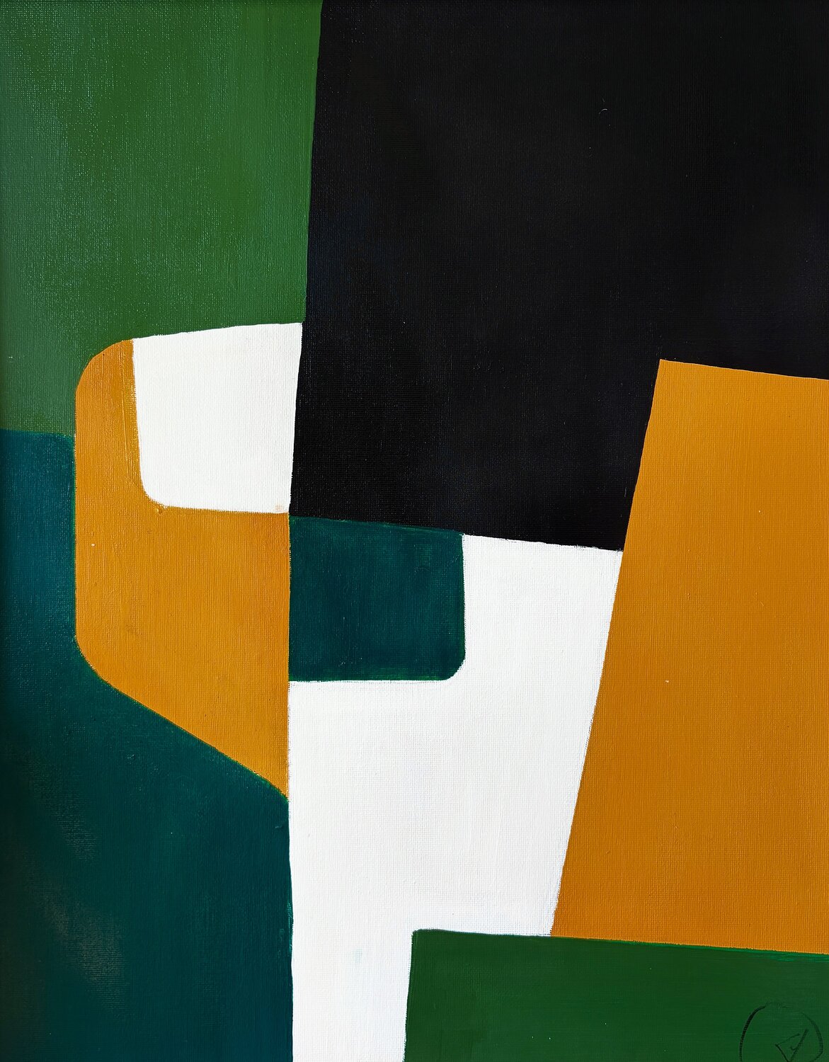 Forces en Dialogue David Albert Original painting for sale