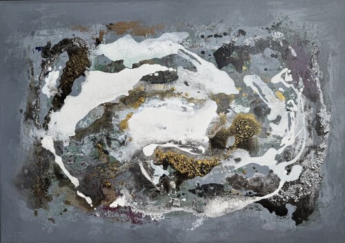 Universum II by Danuta Jagemann, Painting for Sale on Select