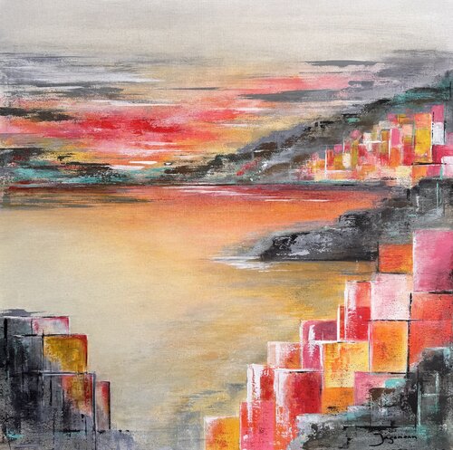 Küste V by Danuta Jagemann, Painting for Sale on Select