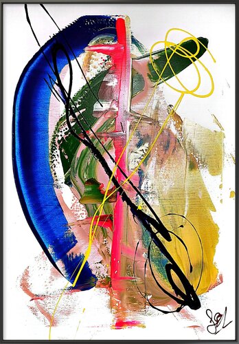 Intersezioni dell' Essere by Gianluca Caliendo, Painting for Sale on Select