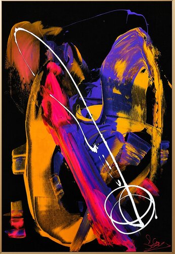 Orbit of silence by Gianluca Caliendo, Painting for Sale on Select