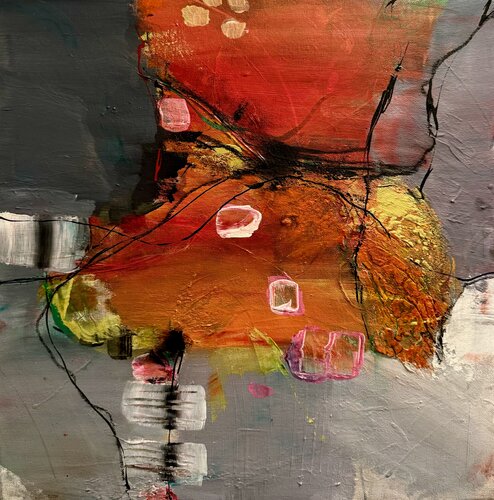 Oh!! by Badia MARTEAU, Painting for Sale on Select