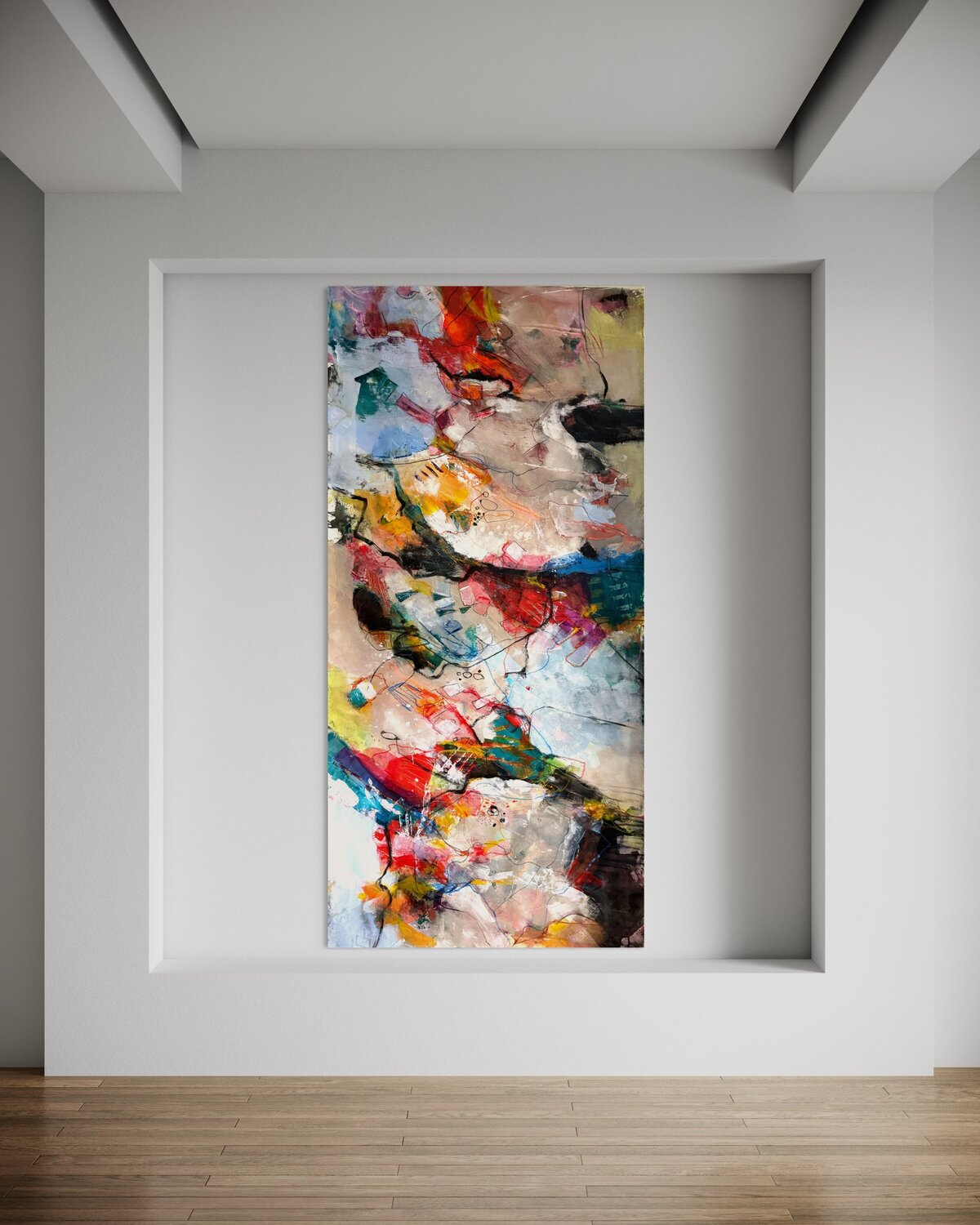 Kari Badia MARTEAU Original painting for sale