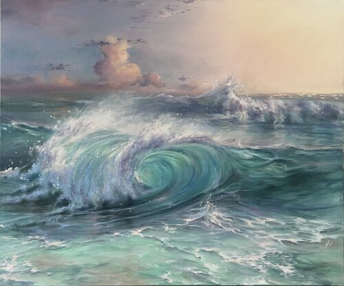 Dreamy Morning by Alesia Yeremeyeva, Painting for Sale on Select